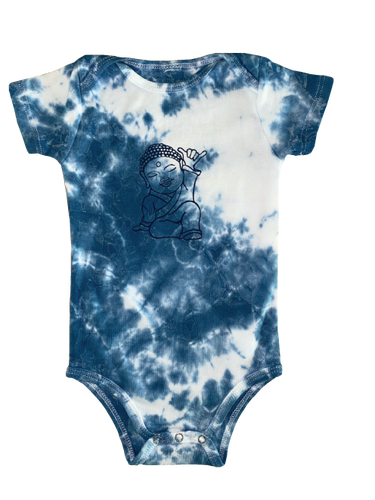 Shaka Buddha Cloudburst Tee - Where Sky Meets Style! ☁️🏄♂️🌈